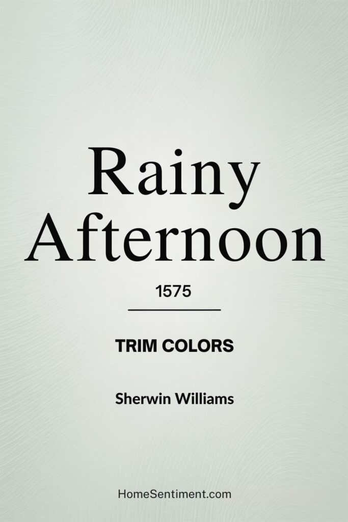 Rainy Afternoon
