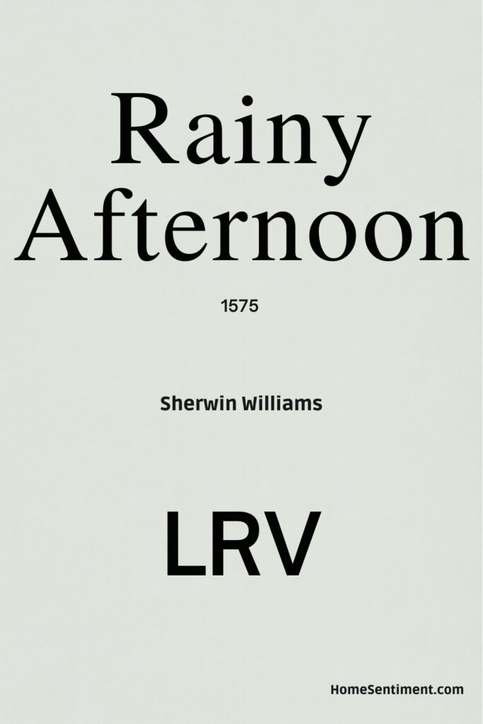 Rainy Afternoon