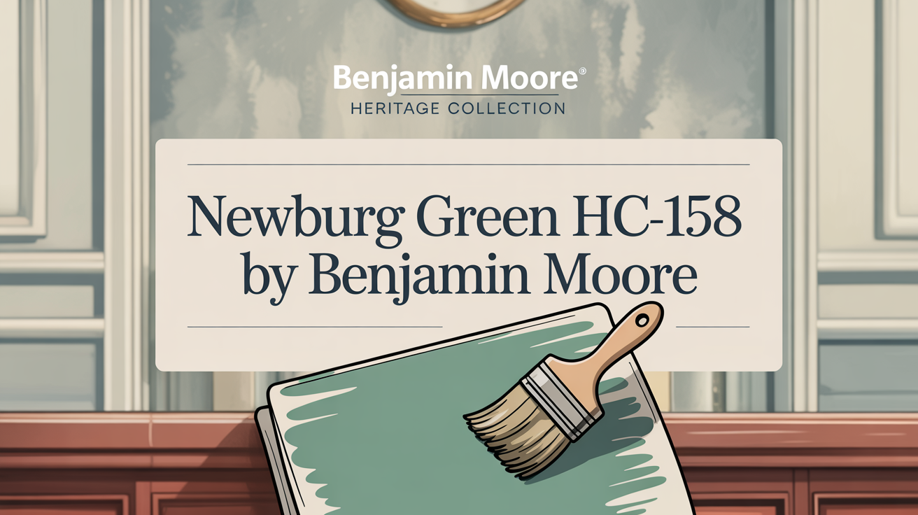 Newburg Green HC-158 by Benjamin Moore