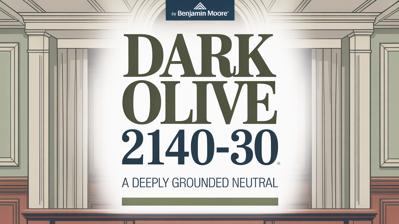 Dark Olive 2140-30 by Benjamin Moore