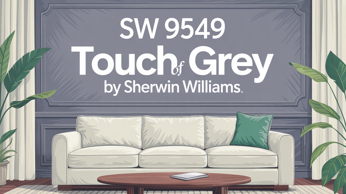 SW 9549 Touch of Grey by Sherwin Williams