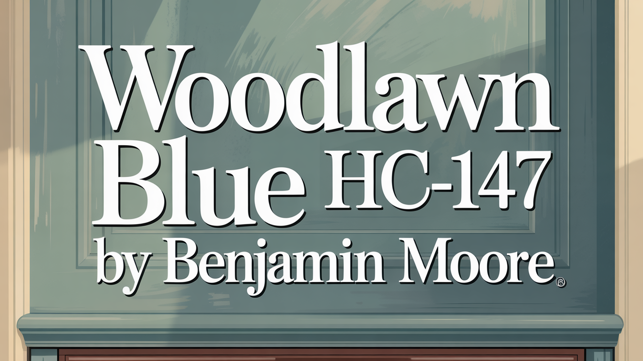 Woodlawn Blue HC-147 by Benjamin Moore