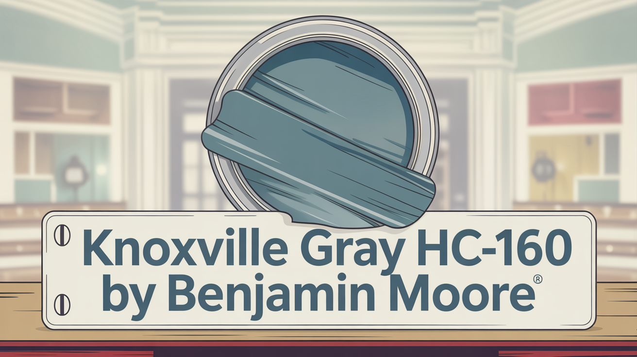 Knoxville Gray HC-160 by Benjamin Moore