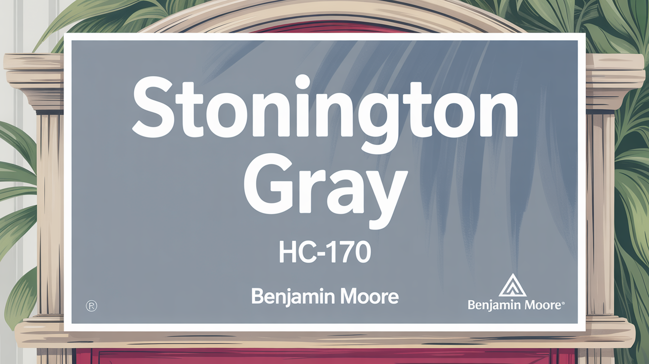 Stonington Gray HC-170 by Benjamin Moore