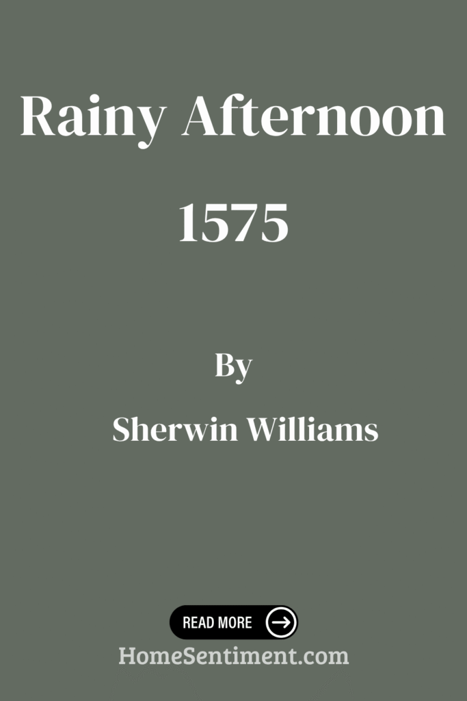 Rainy Afternoon