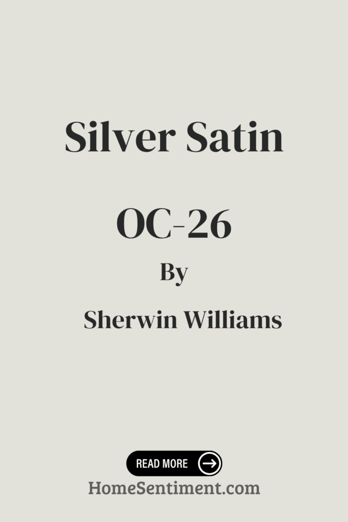 Silver Satin