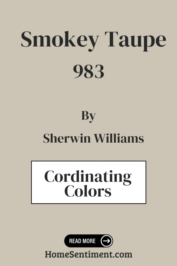 Smokey Taupe Color