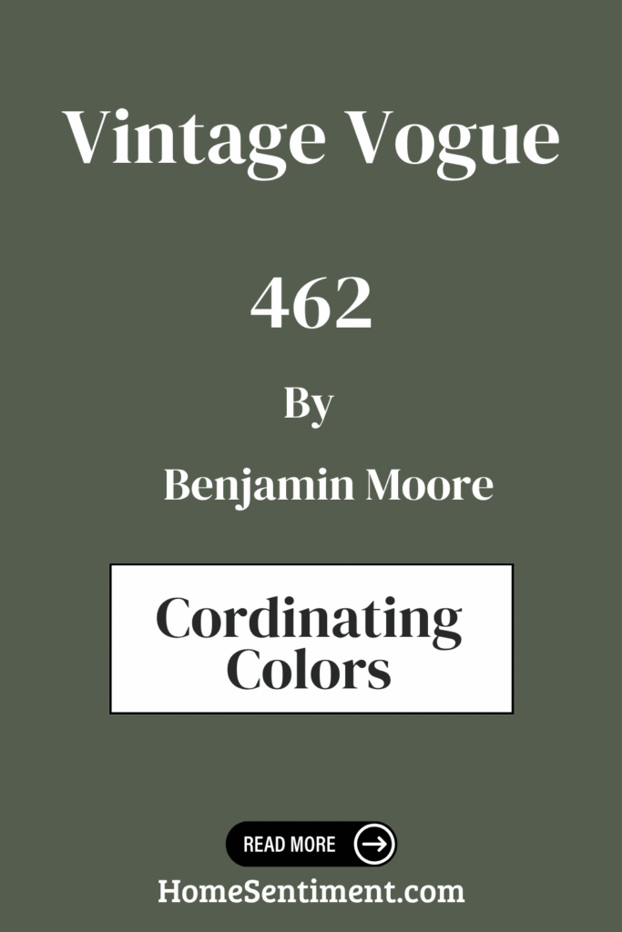 Vintage VogueCoordinating Color