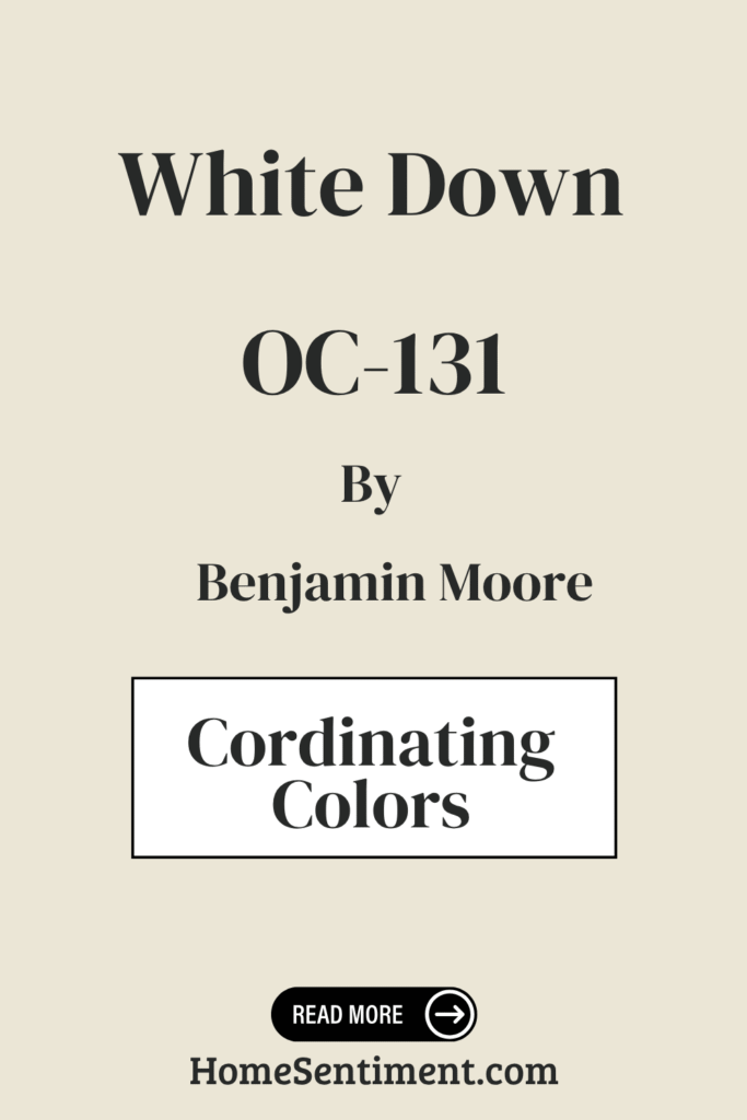White Down Color