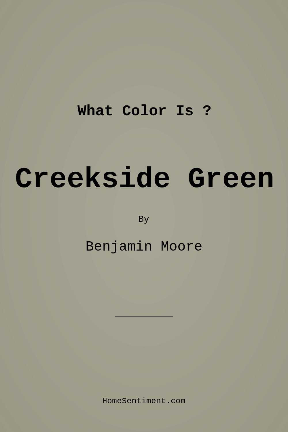 Creekside Green 2141-40 by Benjamin Moore
