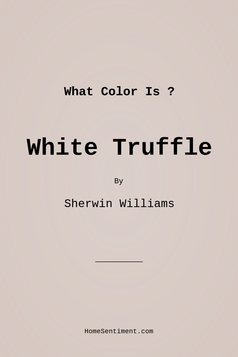 White Truffle SW 6029 by Sherwin Williams
