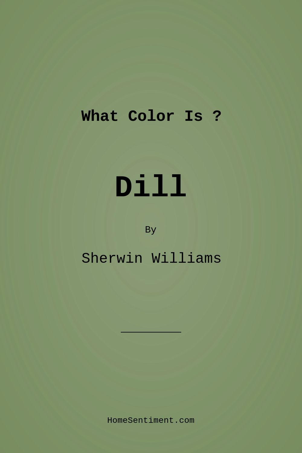 Dill SW 6438 by Sherwin Williams