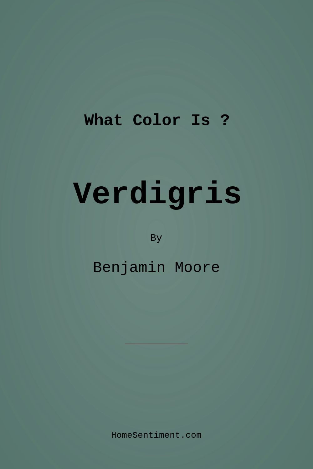 Verdigris 685 by Benjamin Moore