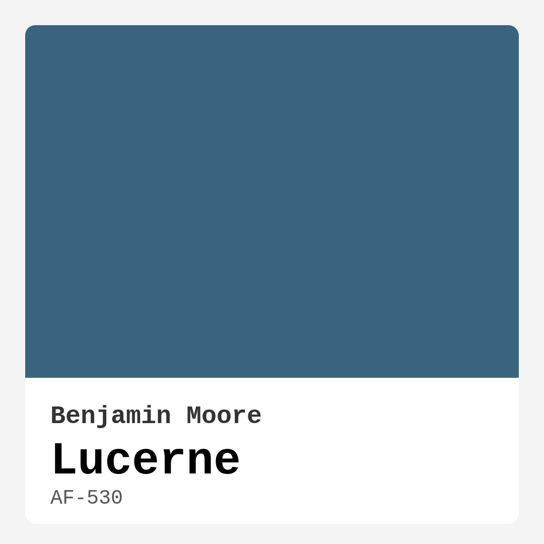 Lucerne AF-530 by Benjamin Moore