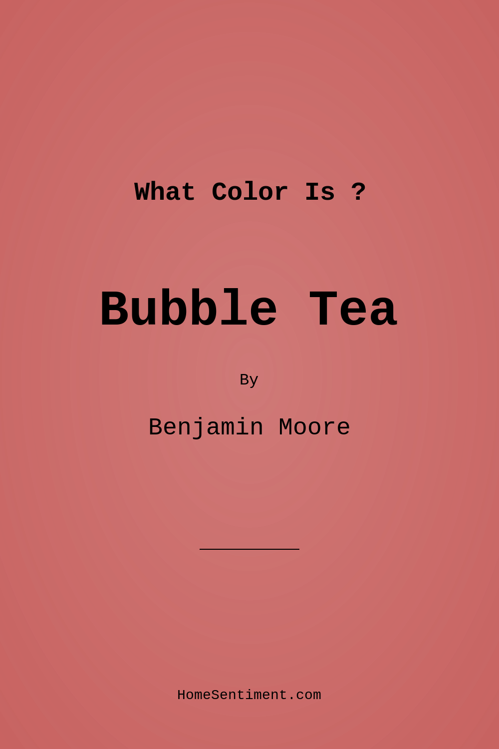 Bubble Tea CSP-1180 by Benjamin Moore