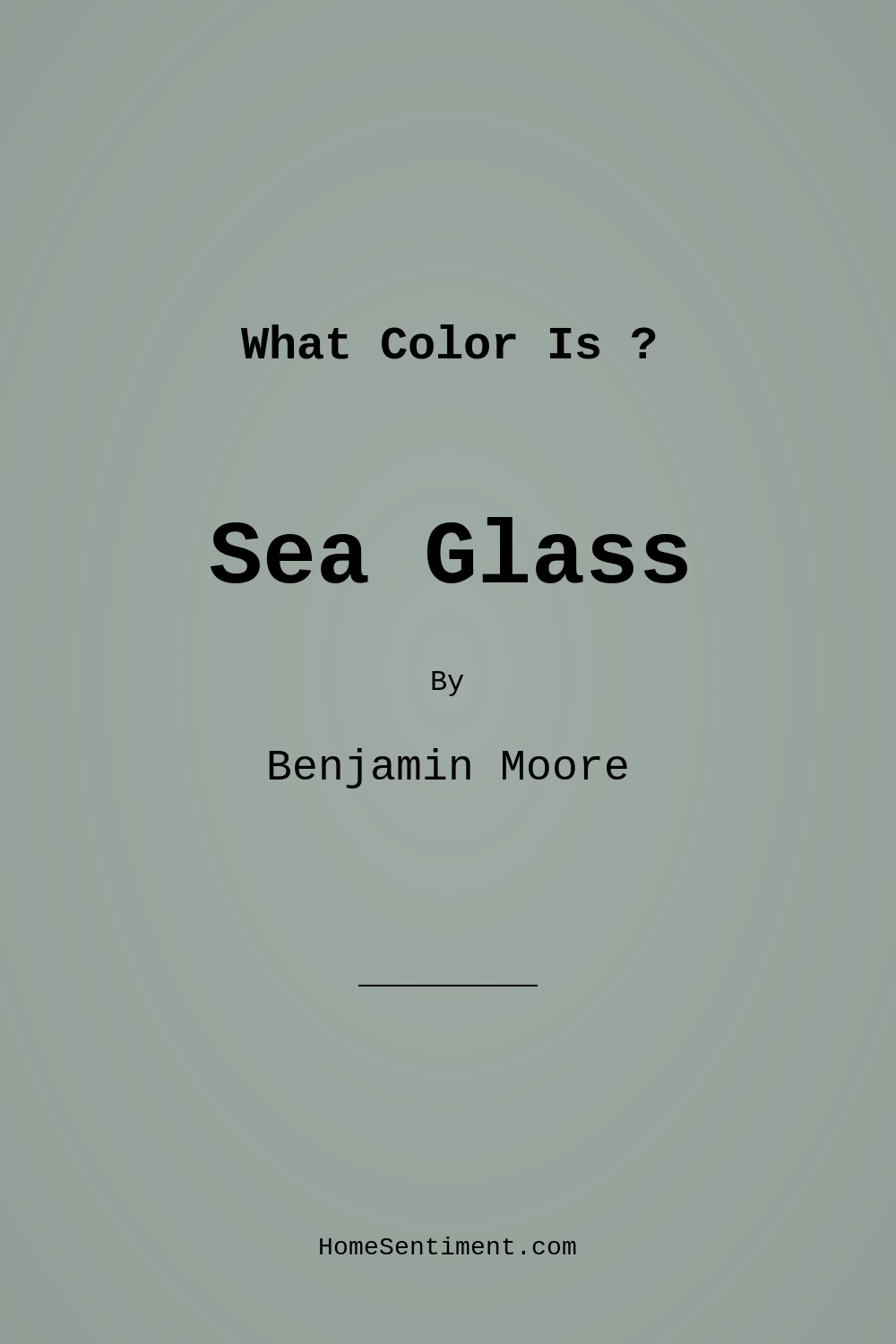 Sea Glass CSP-735 by Benjamin Moore