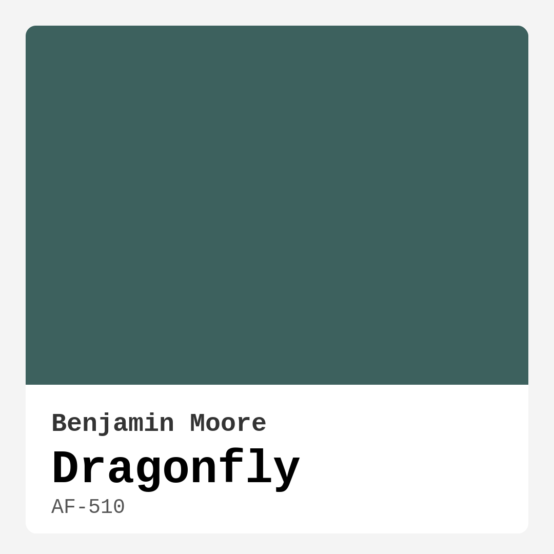 Dragonfly AF-510 by Benjamin Moore