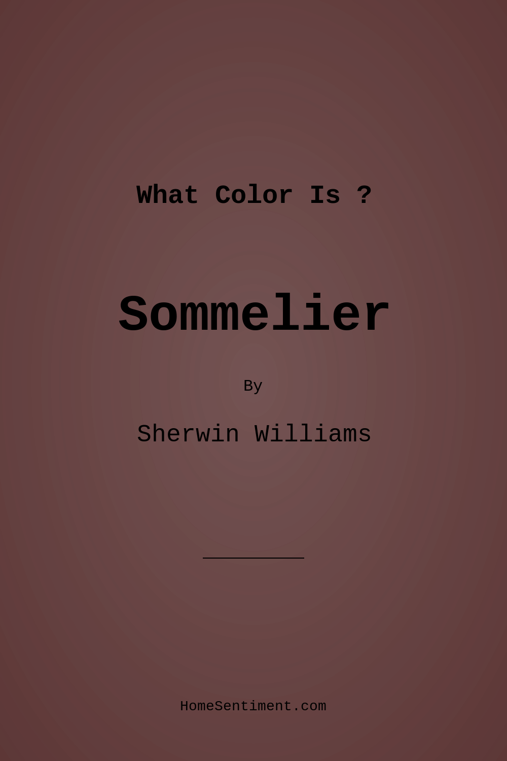 Sommelier SW 7595 by Sherwin Williams