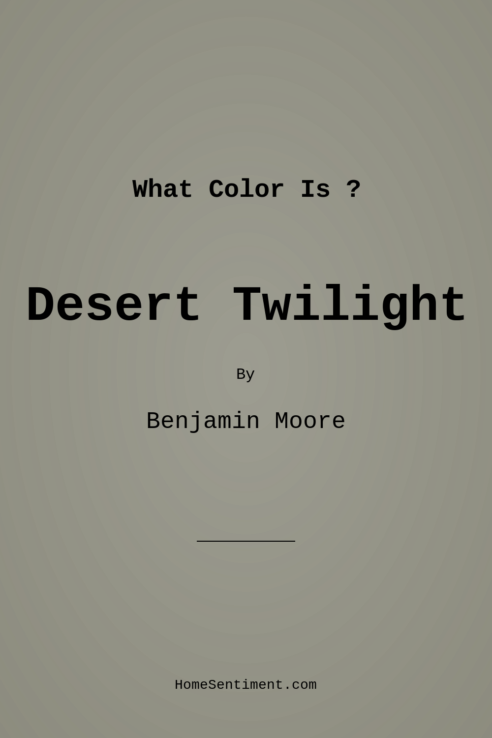 Desert Twilight 2137-40 by Benjamin Moore