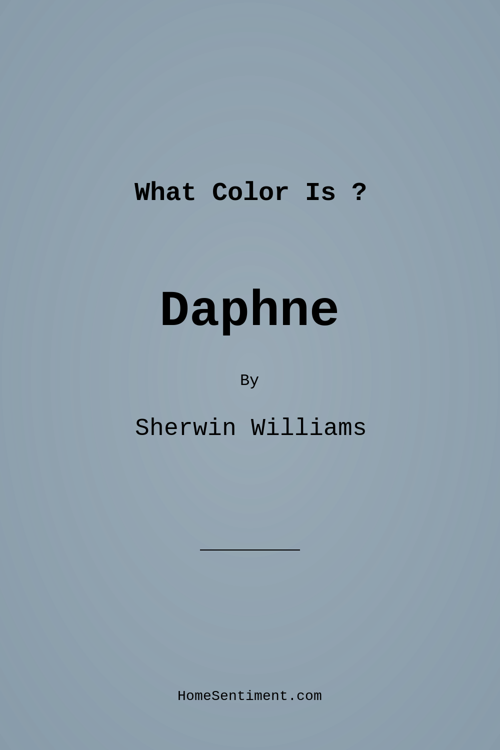 Daphne SW 9151 by Sherwin Williams