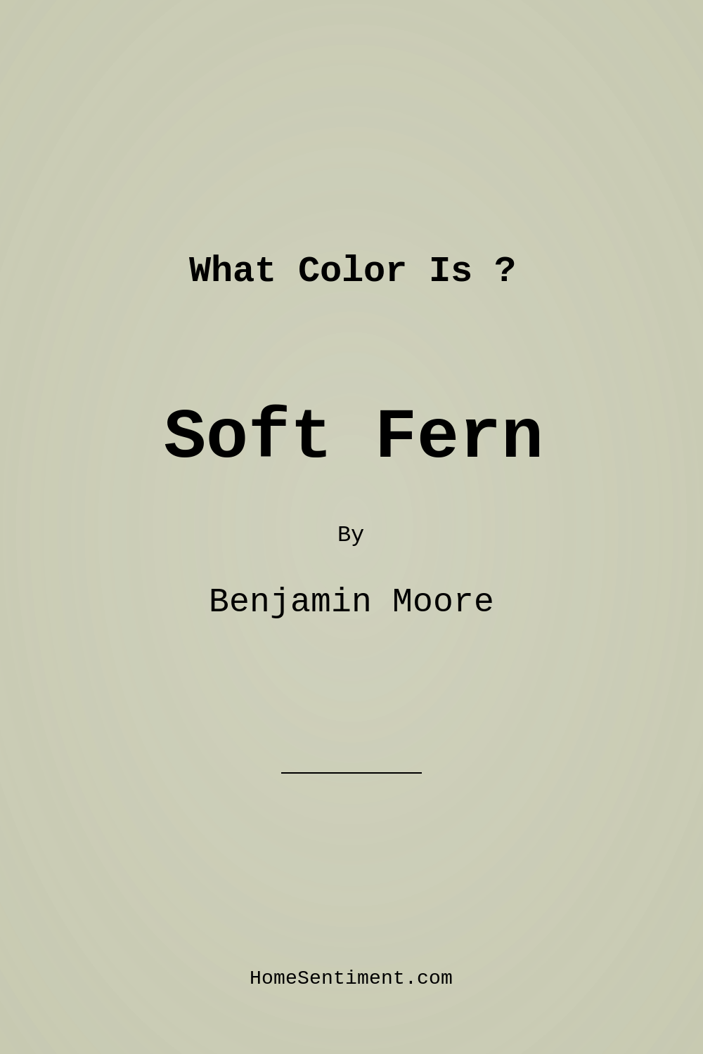Soft Fern 2144-40 by Benjamin Moore