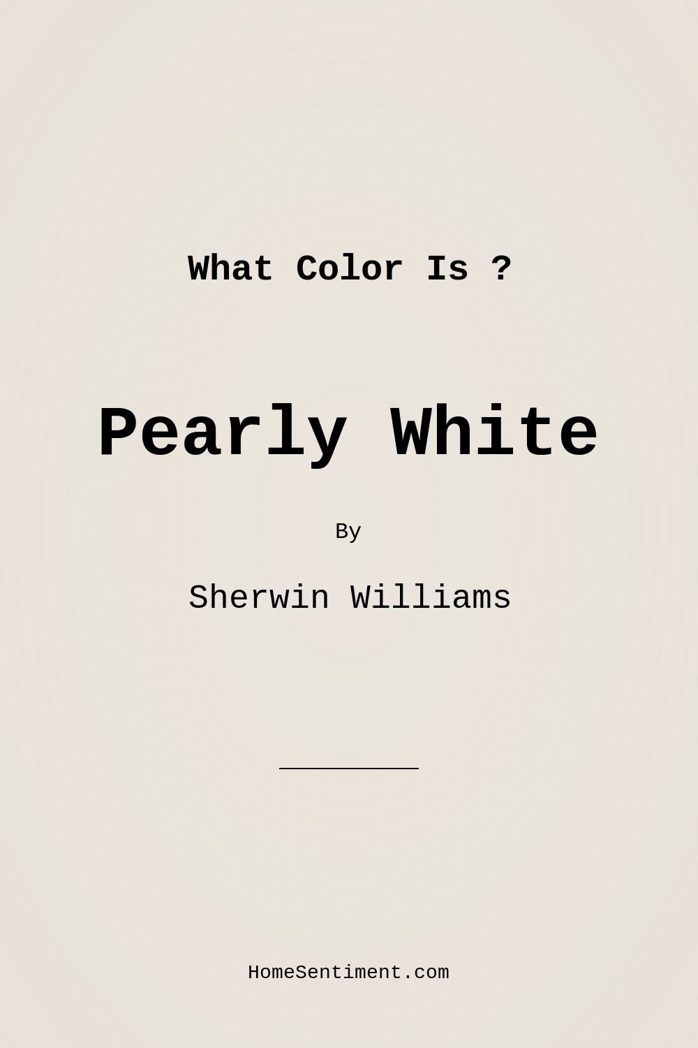 Pearly White SW 7009 by Sherwin Williams