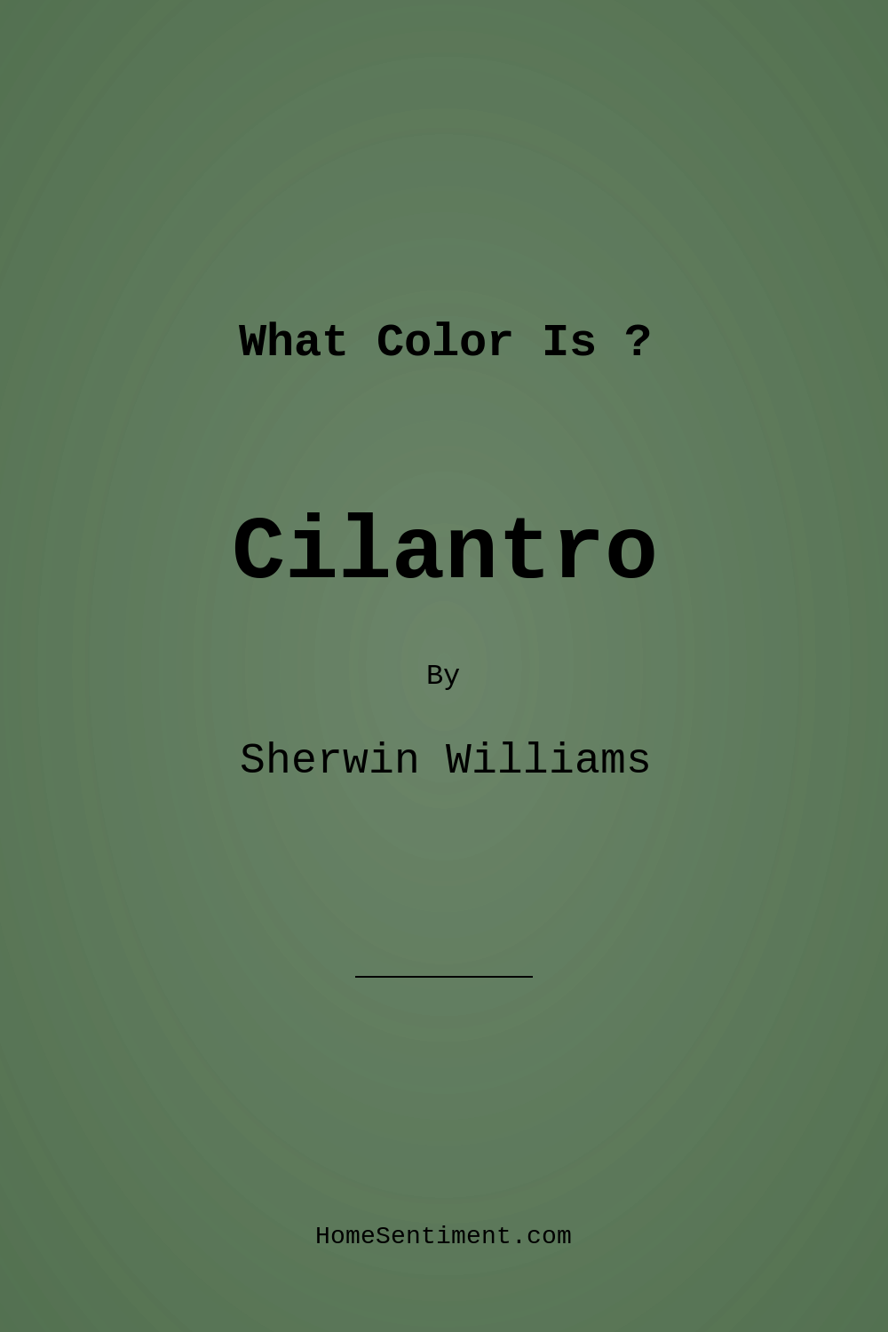 Cilantro SW 6453 by Sherwin Williams
