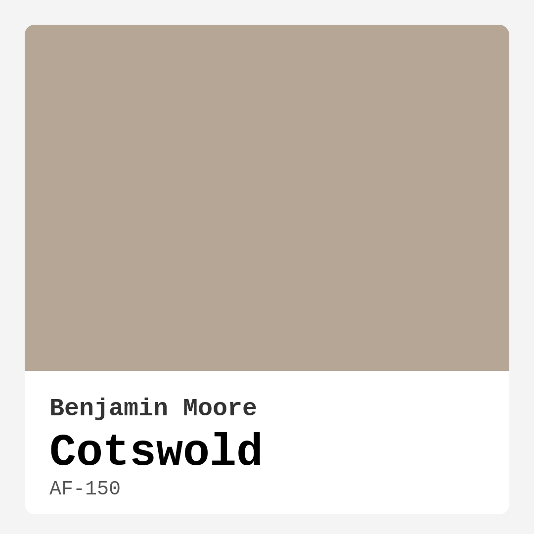 Cotswold AF-150 by Benjamin Moore