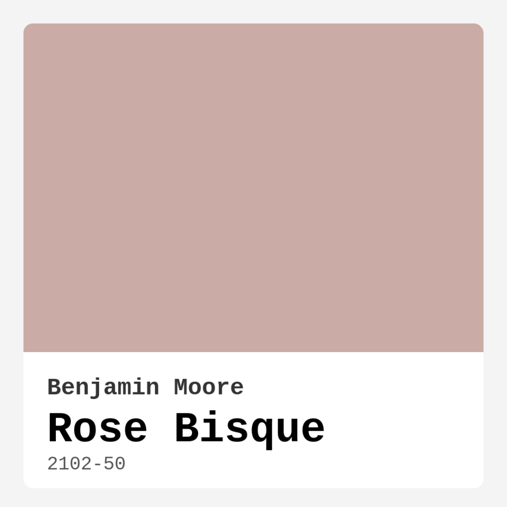 Rose Bisque 2102-50 by Benjamin Moore
