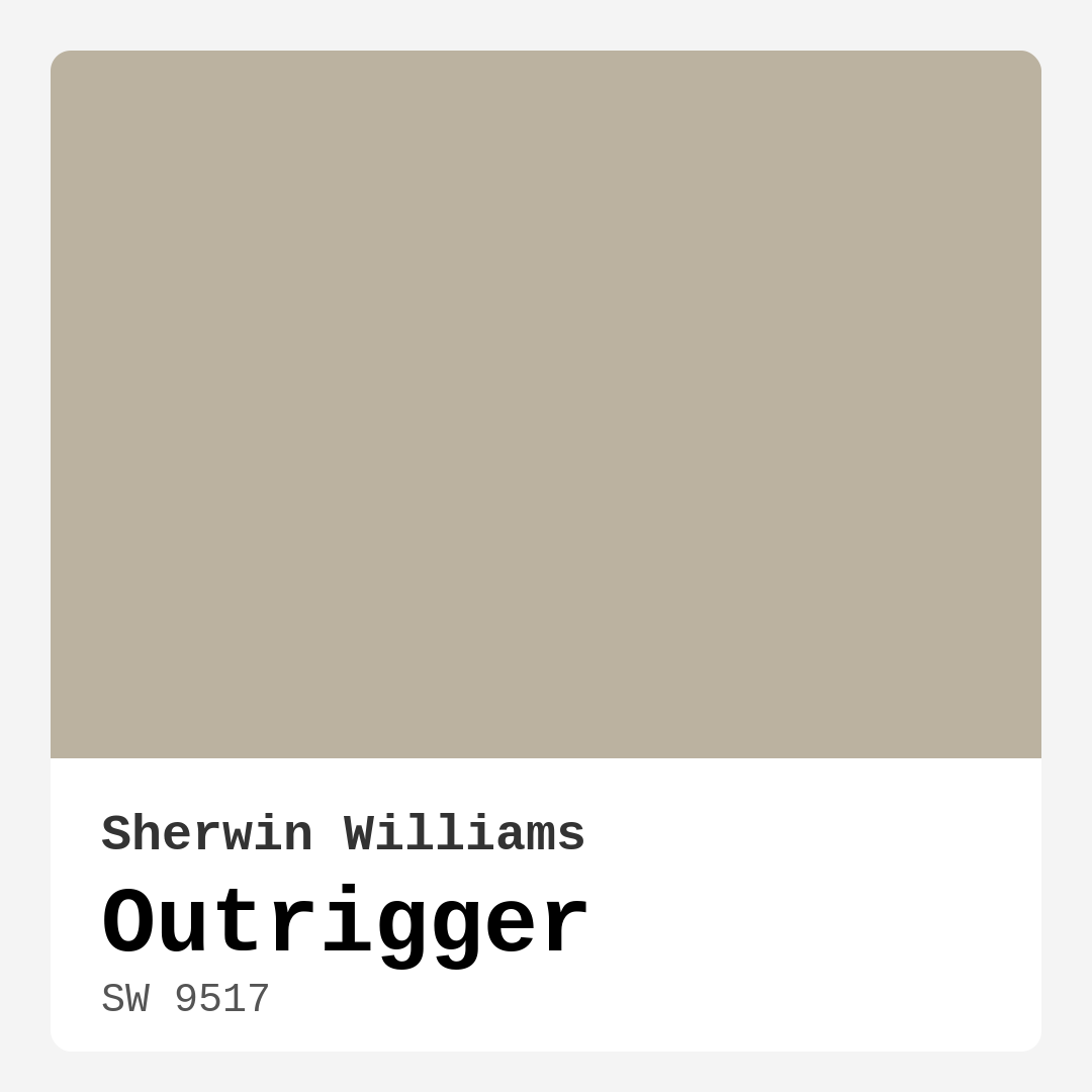 Outrigger SW 9517 by Sherwin Williams