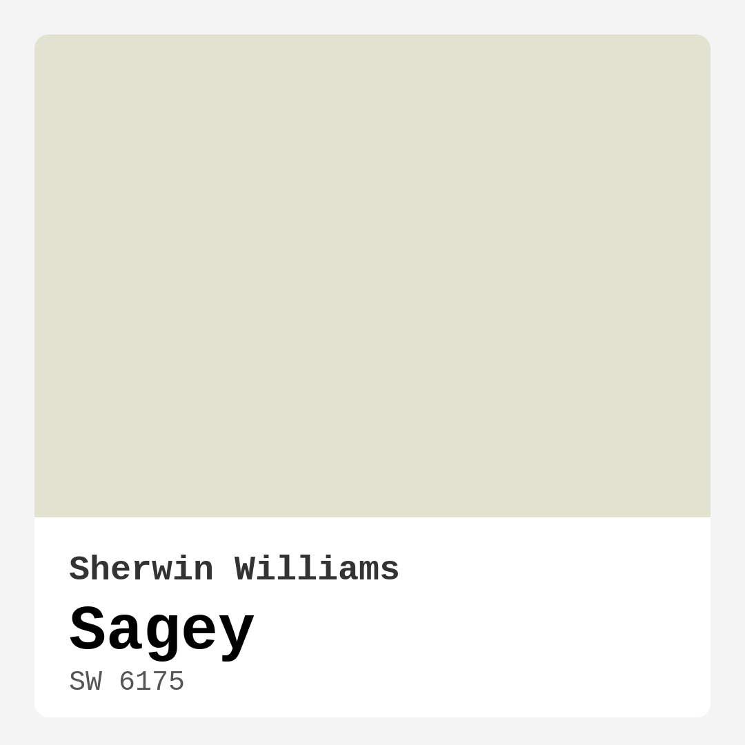 Sherwin Williams Sagey SW 6175 Real Images