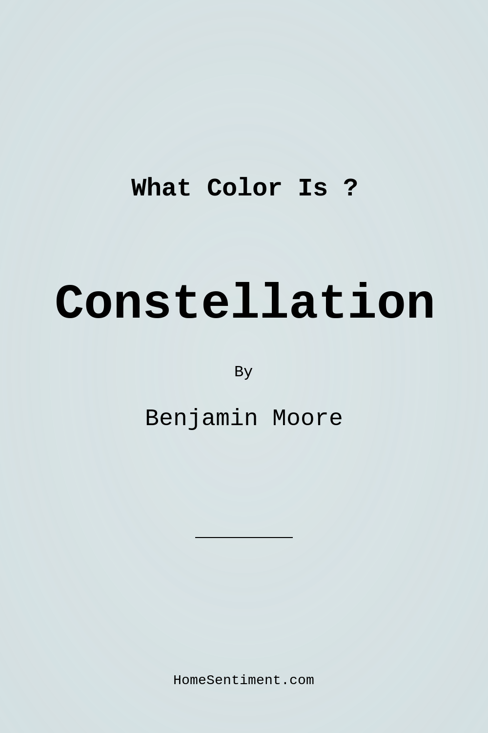 Constellation AF-540 by Benjamin Moore