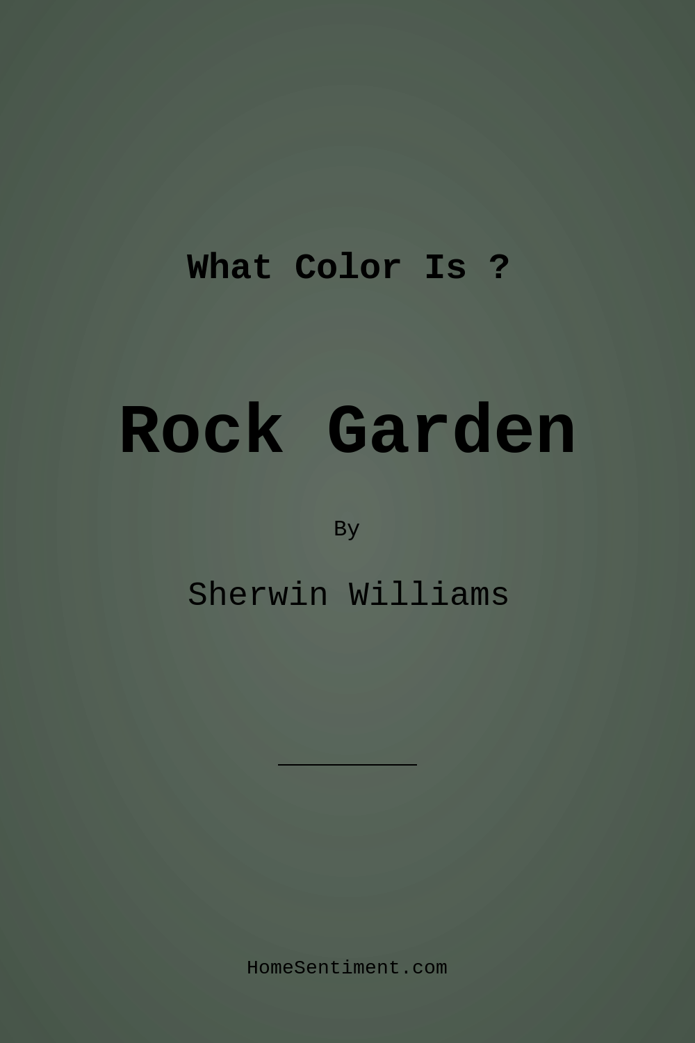 Rock Garden SW 6195 by Sherwin Williams
