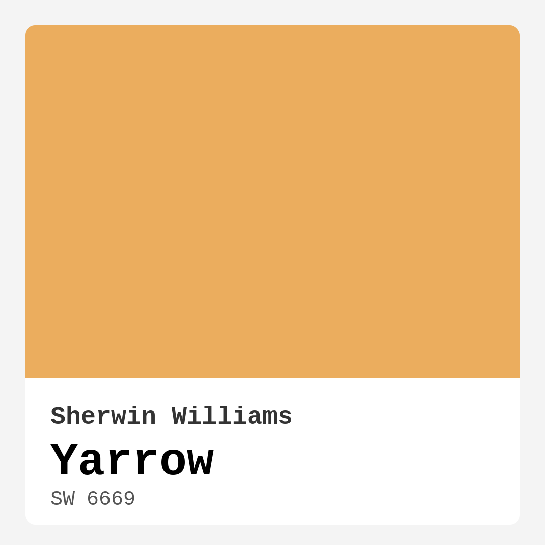 Yarrow SW 6669 by Sherwin Williams