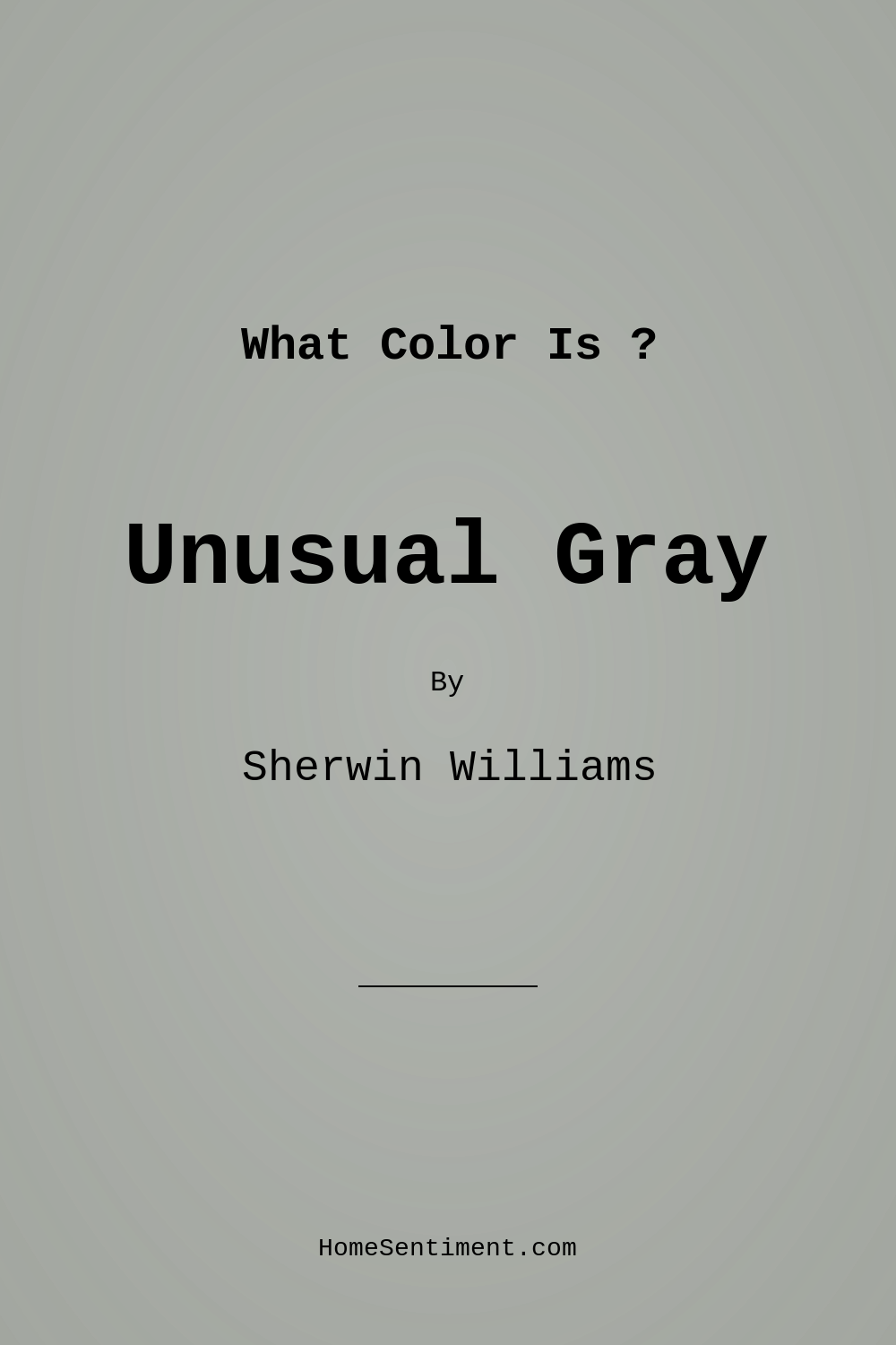 Unusual Gray SW 7059 by Sherwin Williams