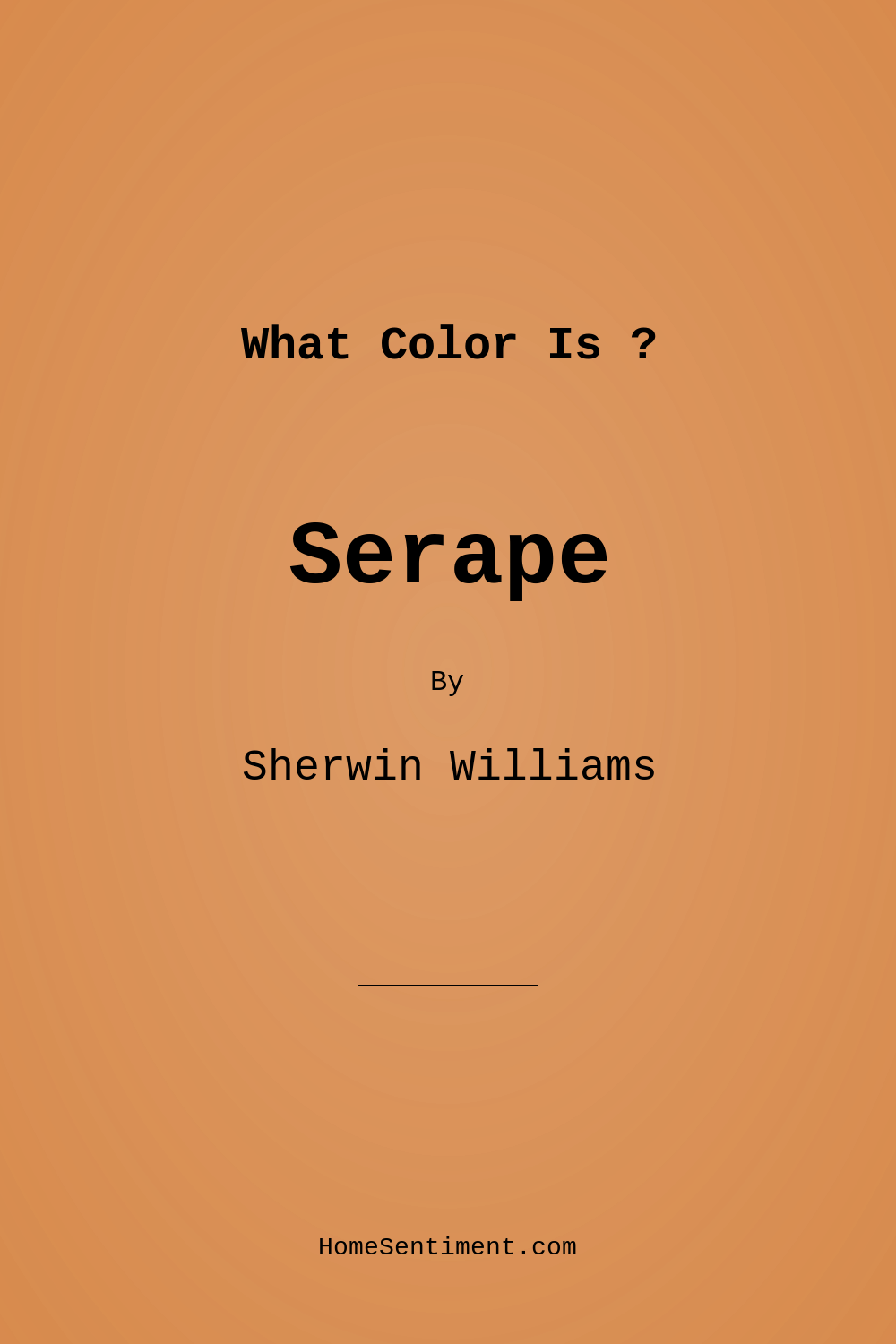 Serape SW 6656 by Sherwin Williams