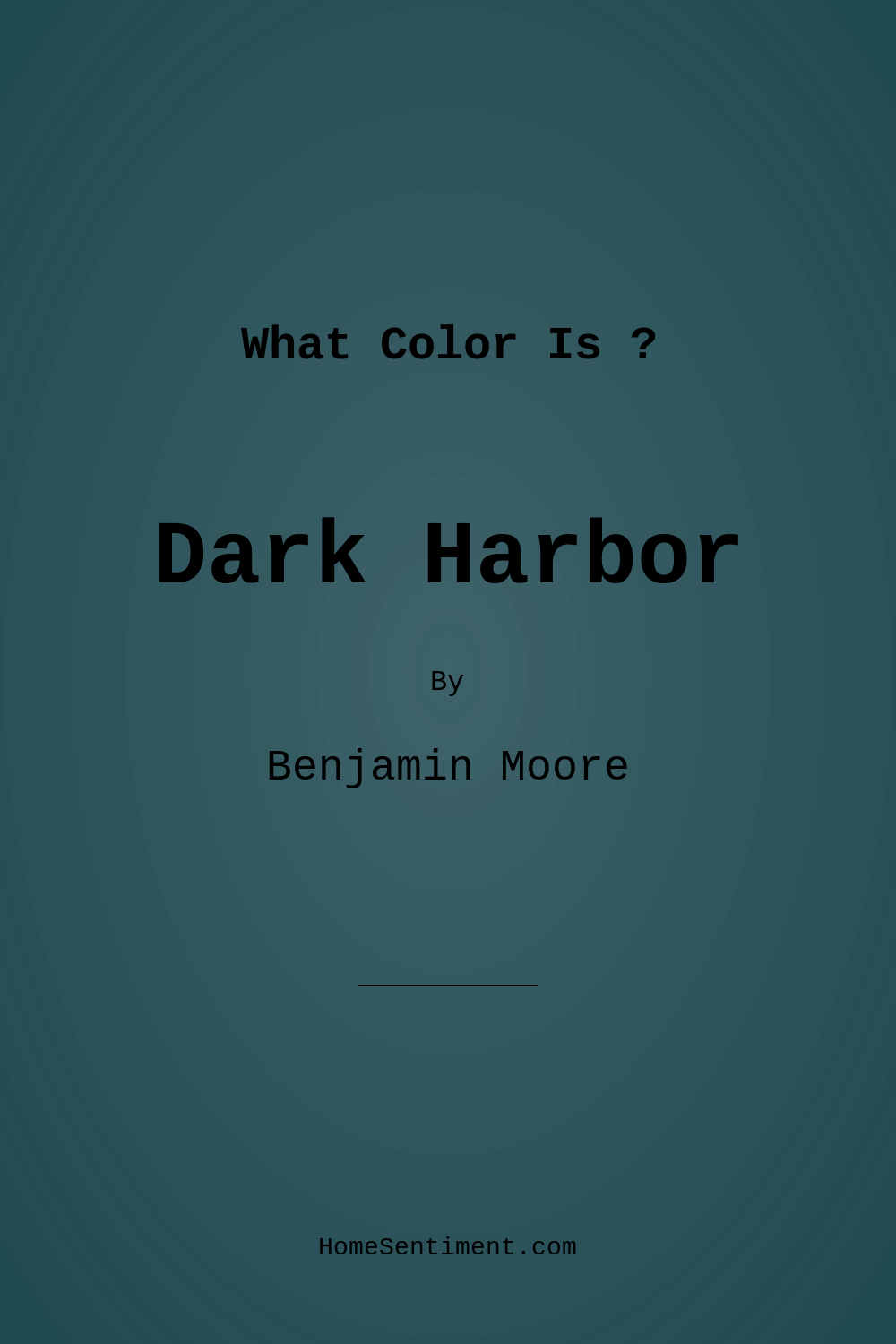 Dark Harbor CSP-720 by Benjamin Moore