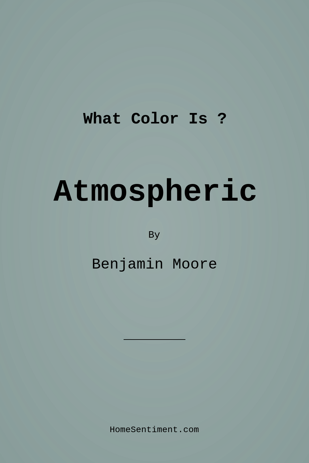 Atmospheric AF-500 by Benjamin Moore