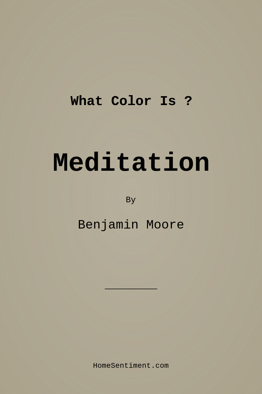 Meditation AF-395 by Benjamin Moore