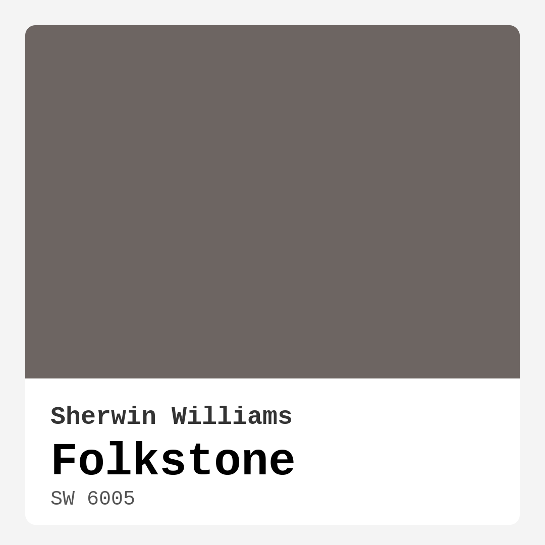 Folkstone SW 6005 by Sherwin Williams