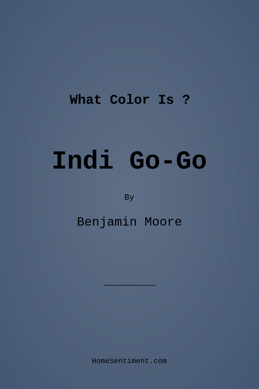 Indi Go-Go CSP-565 by Benjamin Moore
