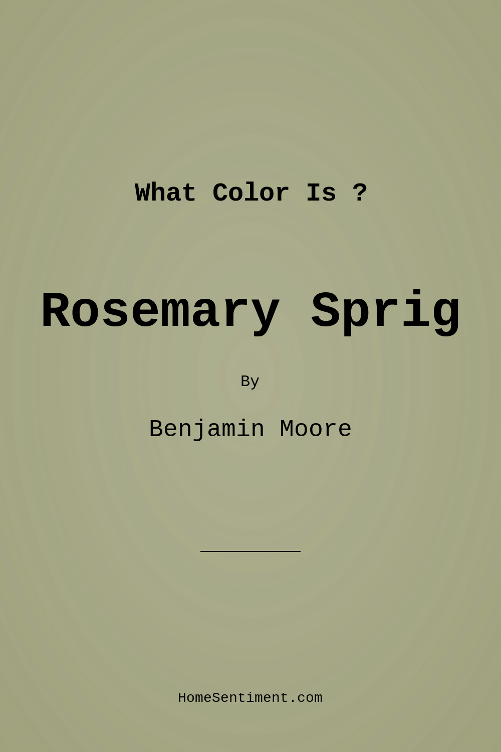 Rosemary Sprig 2144-30 by Benjamin Moore