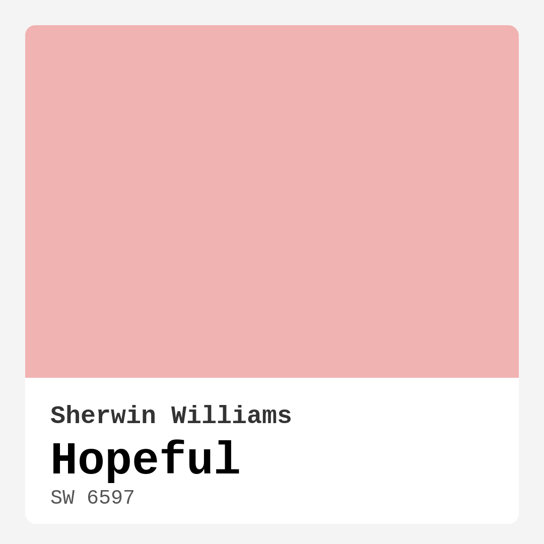 Hopeful SW 6597 by Sherwin Williams