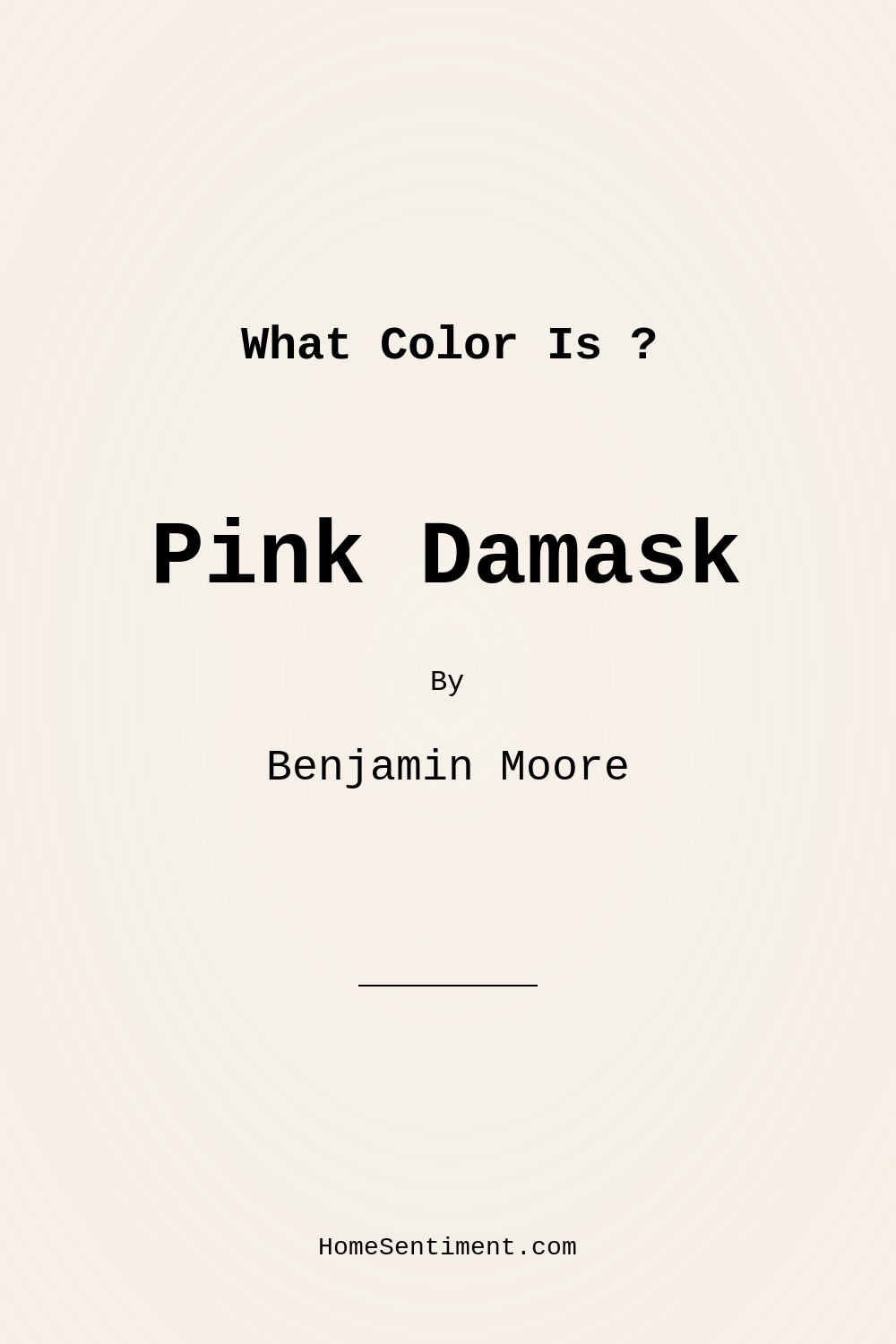 Pink Damask OC-72 by Benjamin Moore