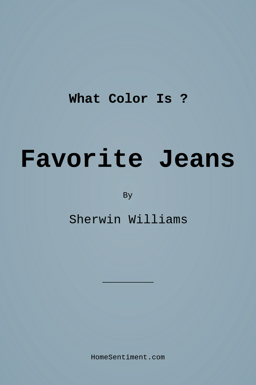 Favorite Jeans SW 9147 by Sherwin Williams