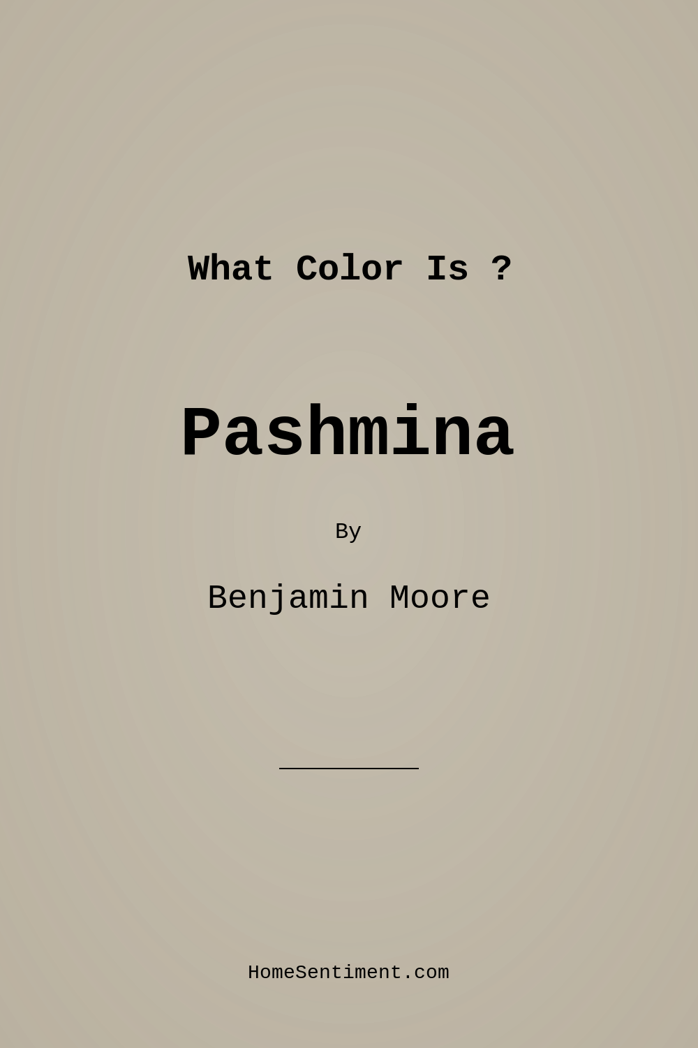 Pashmina AF-100 by Benjamin Moore