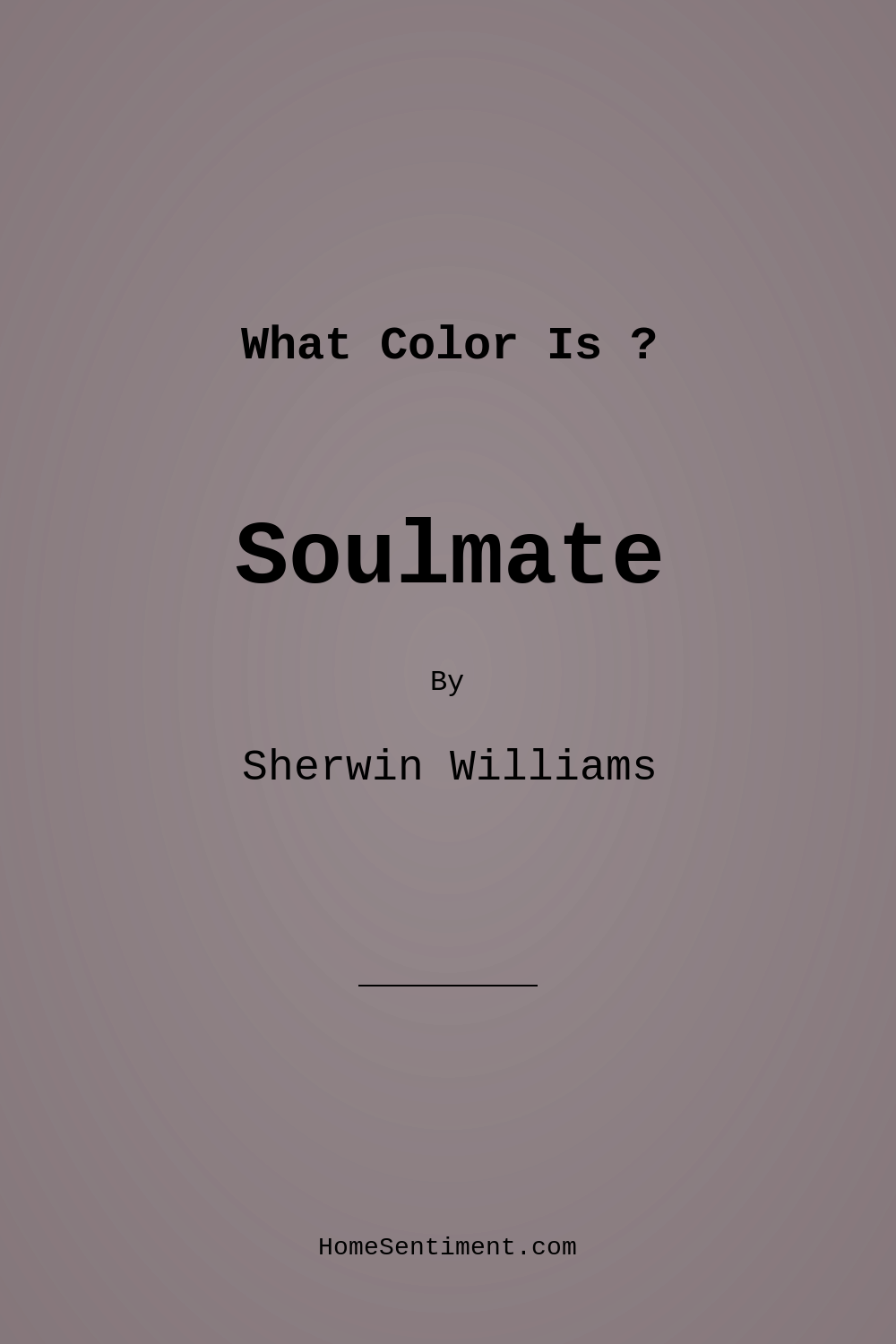 Soulmate SW 6270 by Sherwin Williams