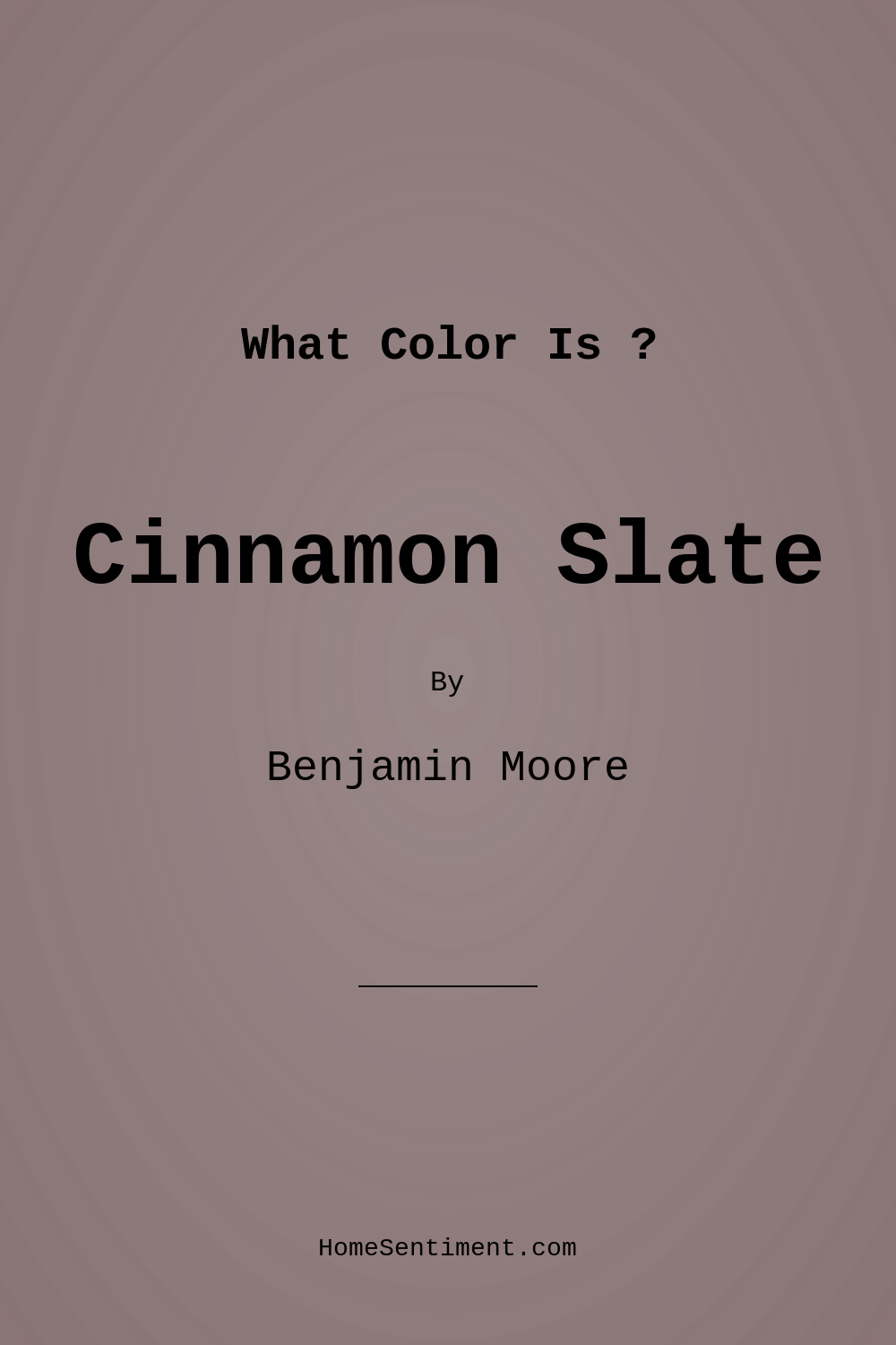 Cinnamon Slate 2113-40 by Benjamin Moore