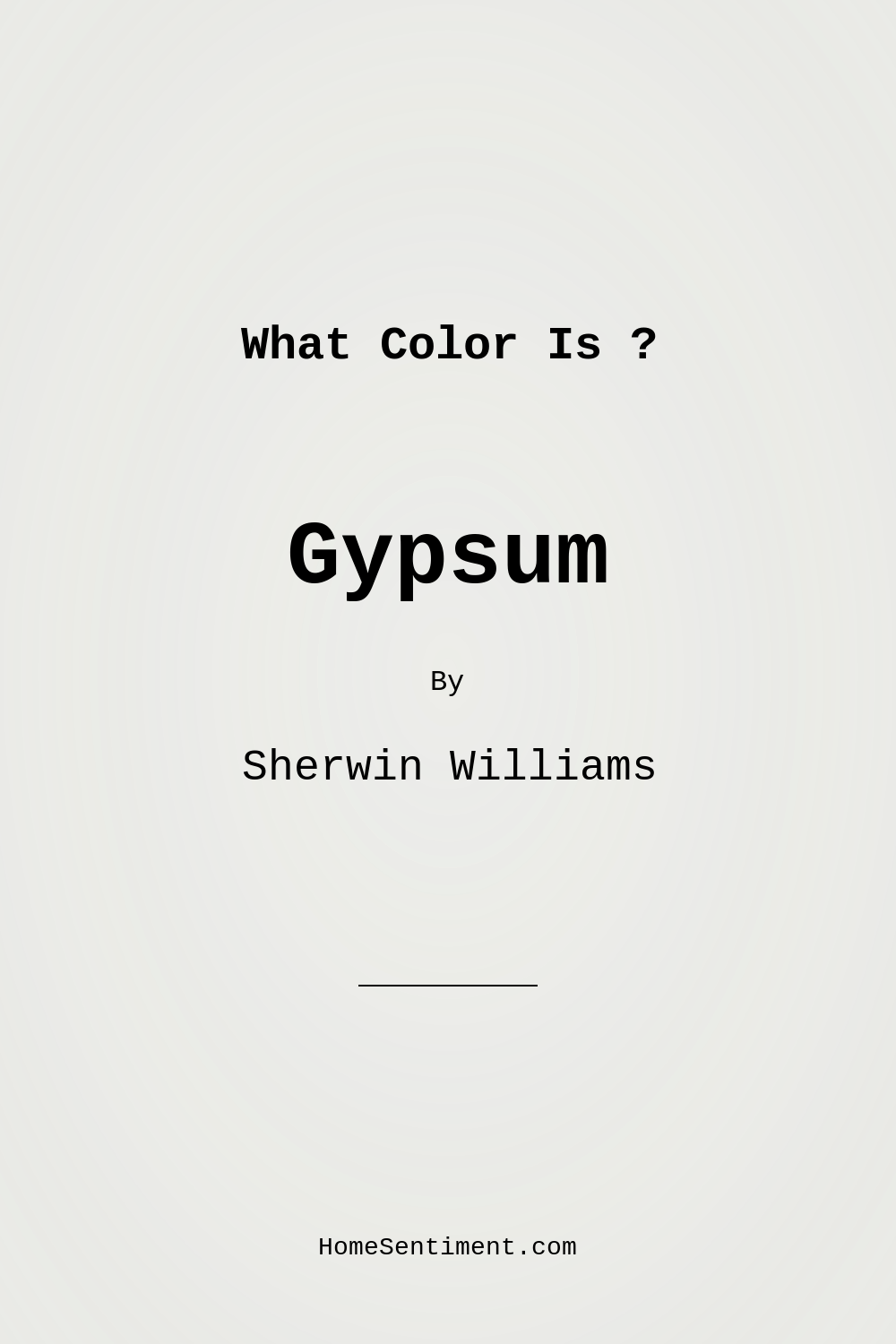 Gypsum SW 9543 by Sherwin Williams