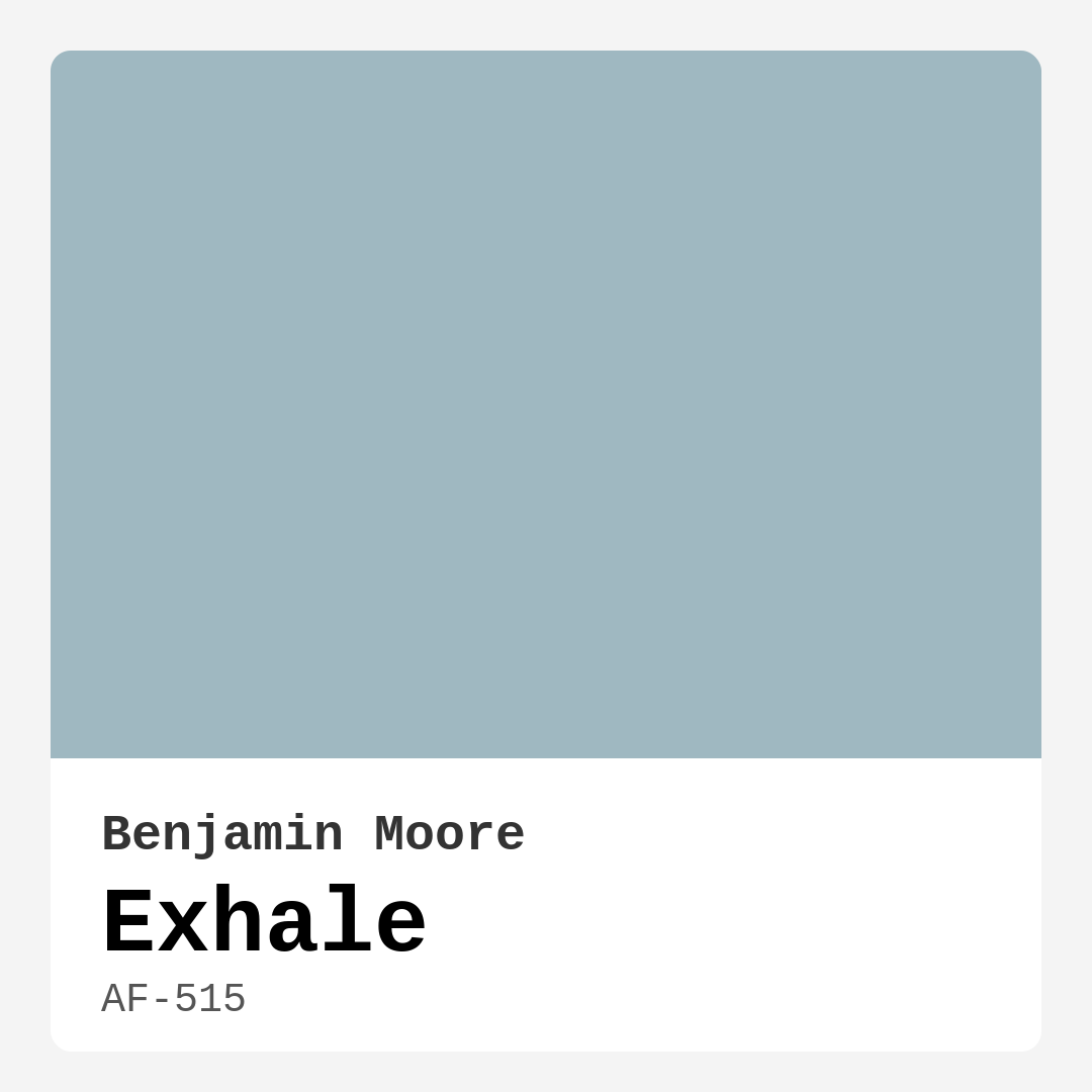 Exhale AF-515 by Benjamin Moore